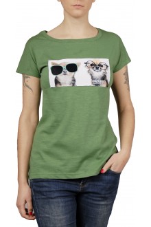 Comprar Camiseta Cotton Básica Cachorros Chihuahua Óculos  